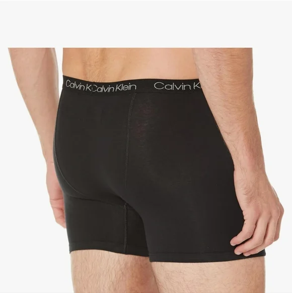 Calvin Klein Boy's Cotton Stretch Boxer Briefs PACK OF SIX SIZE 12/14 LARGE - Picture 3 of 6